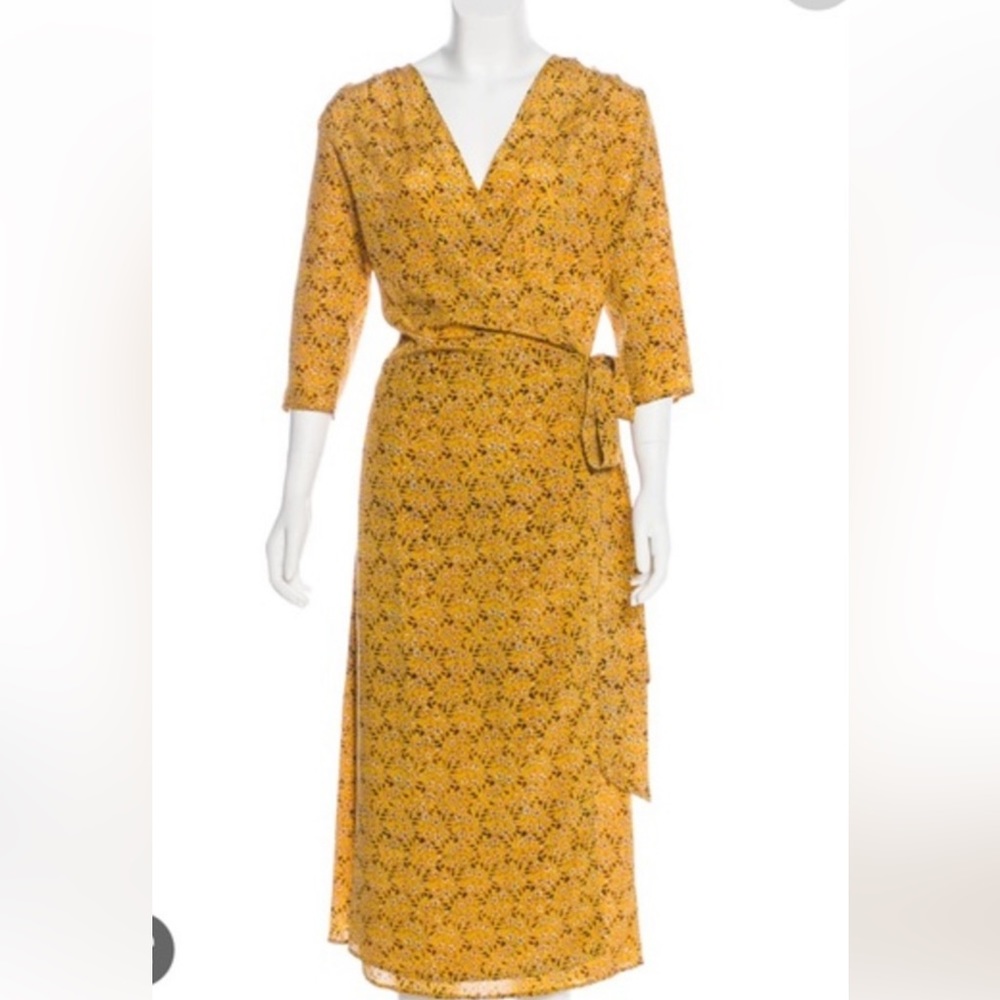 NWT Chan Luu 100% Silk Wrap Dress